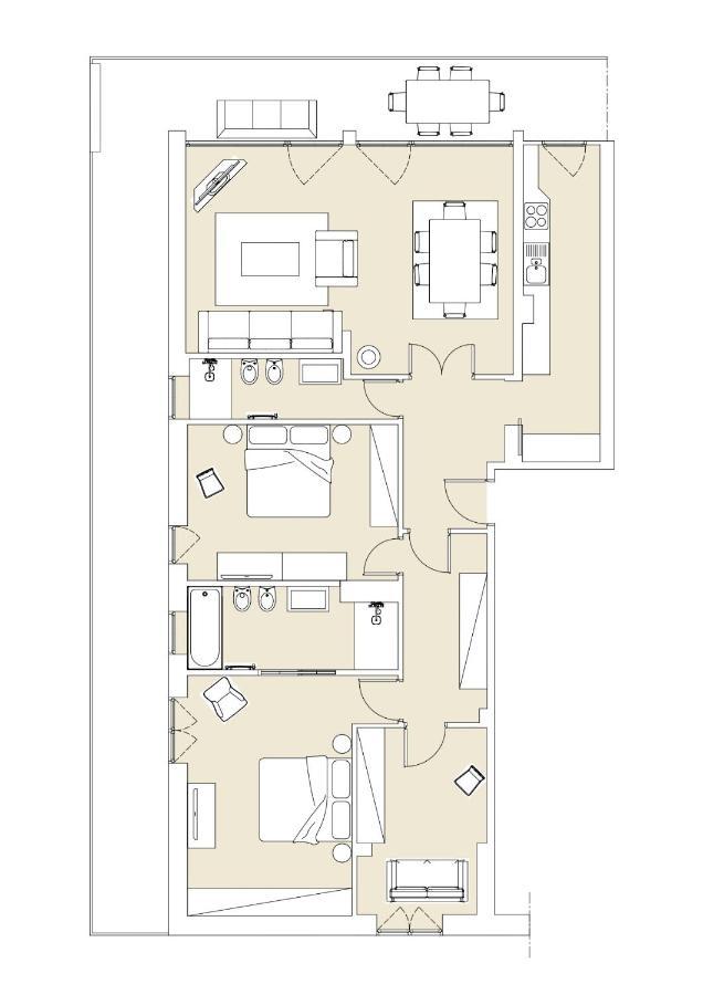 勒威诺Attico Palazzo Di Vetro公寓 外观 照片